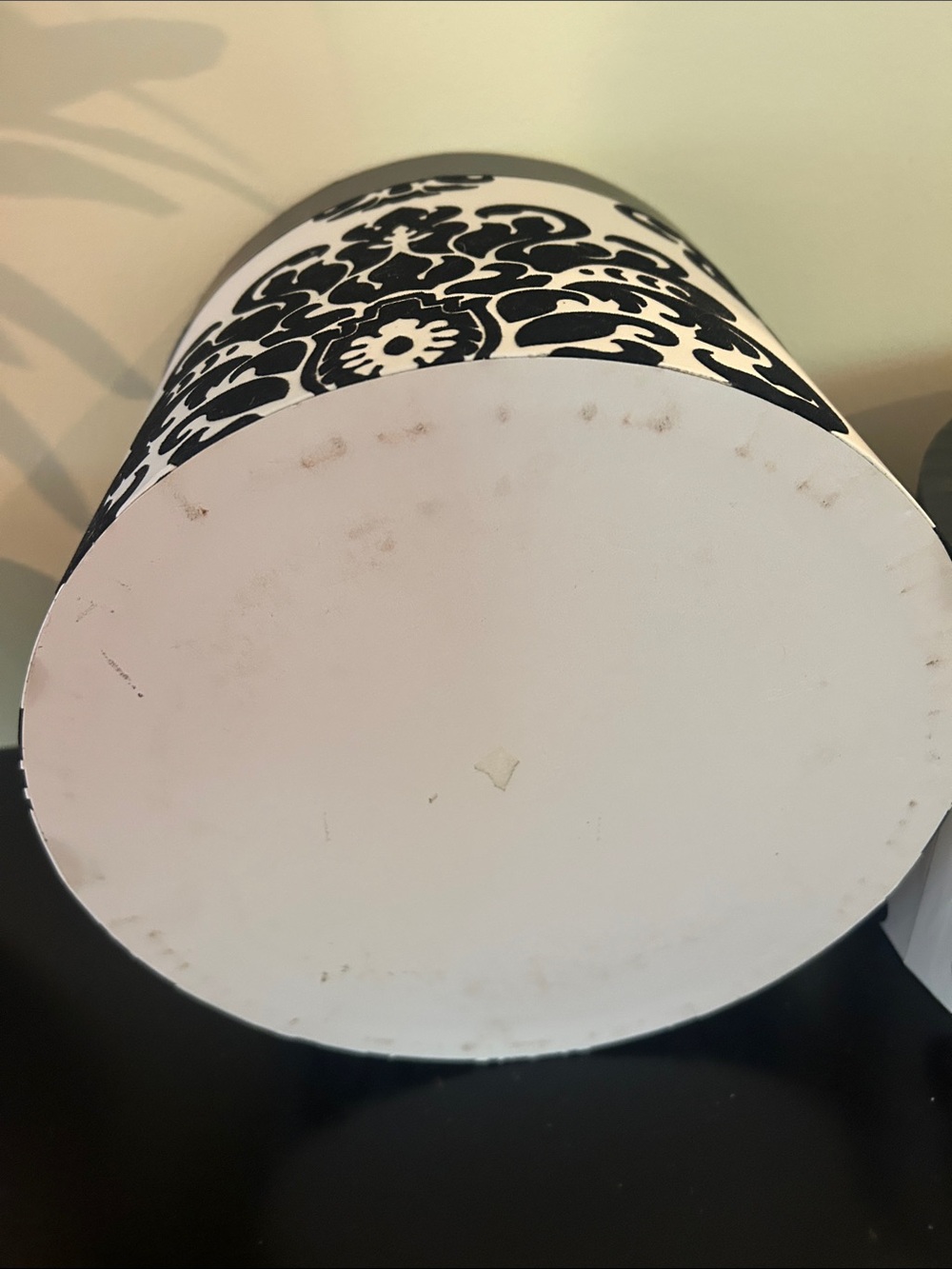 Black & White Damask Decorative Storage Boxes - Set of 2 - Picture 9 of 11